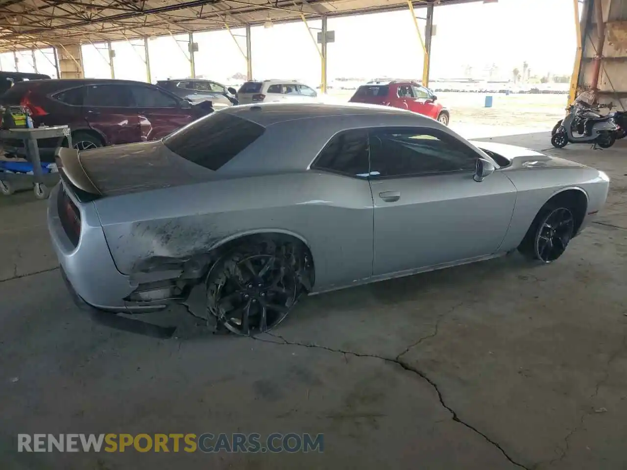 3 Photograph of a damaged car 2C3CDZAG2NH144433 DODGE CHALLENGER 2022