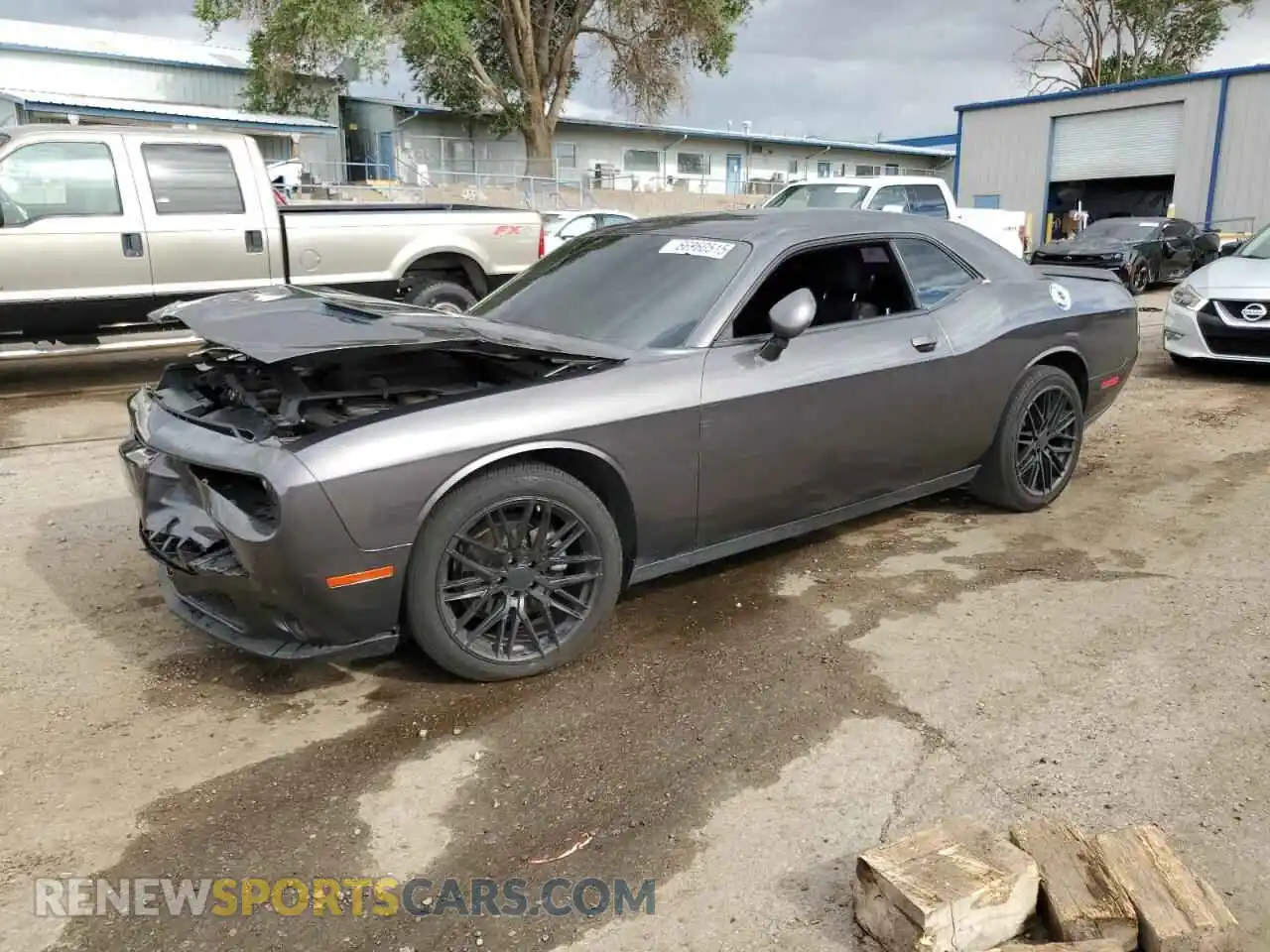 1 Photograph of a damaged car 2C3CDZAG2NH179103 DODGE CHALLENGER 2022