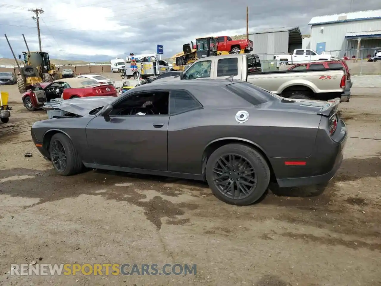 2 Photograph of a damaged car 2C3CDZAG2NH179103 DODGE CHALLENGER 2022