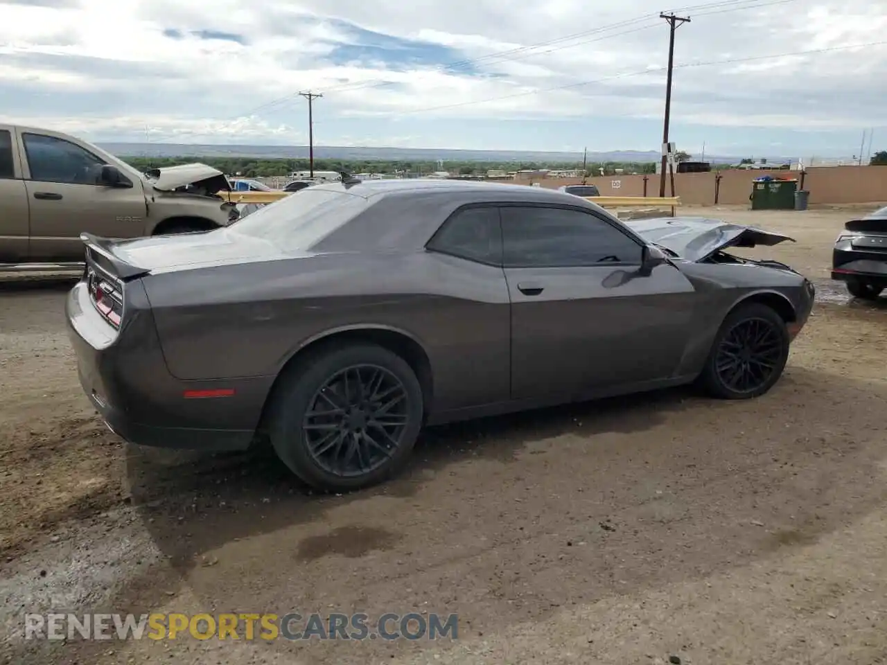 3 Photograph of a damaged car 2C3CDZAG2NH179103 DODGE CHALLENGER 2022