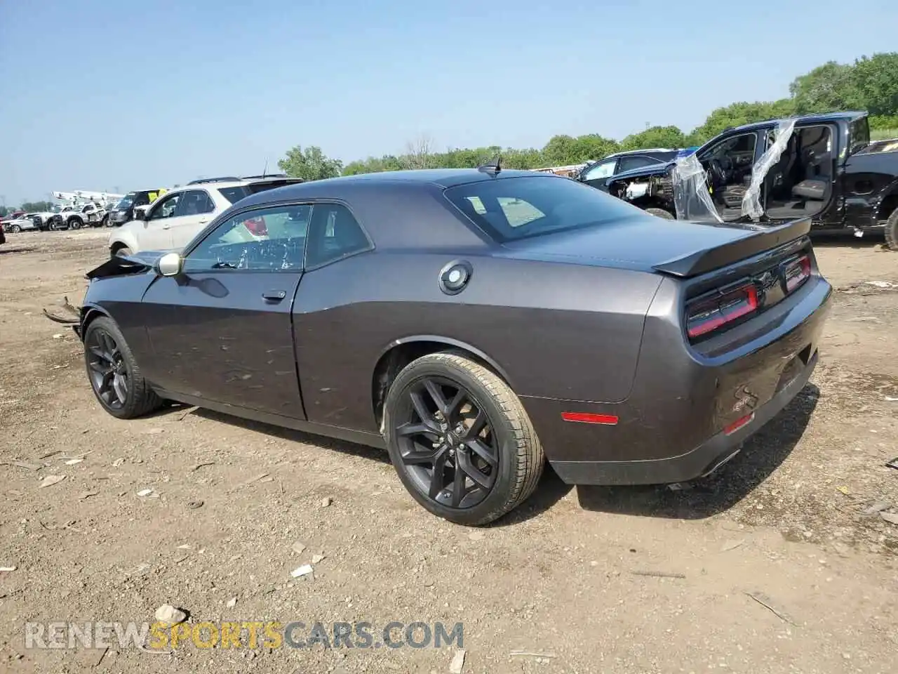 2 Photograph of a damaged car 2C3CDZAG2NH179117 DODGE CHALLENGER 2022