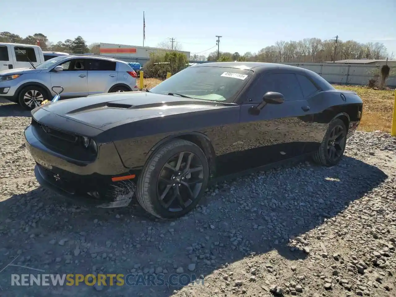 1 Photograph of a damaged car 2C3CDZAG2NH233497 DODGE CHALLENGER 2022