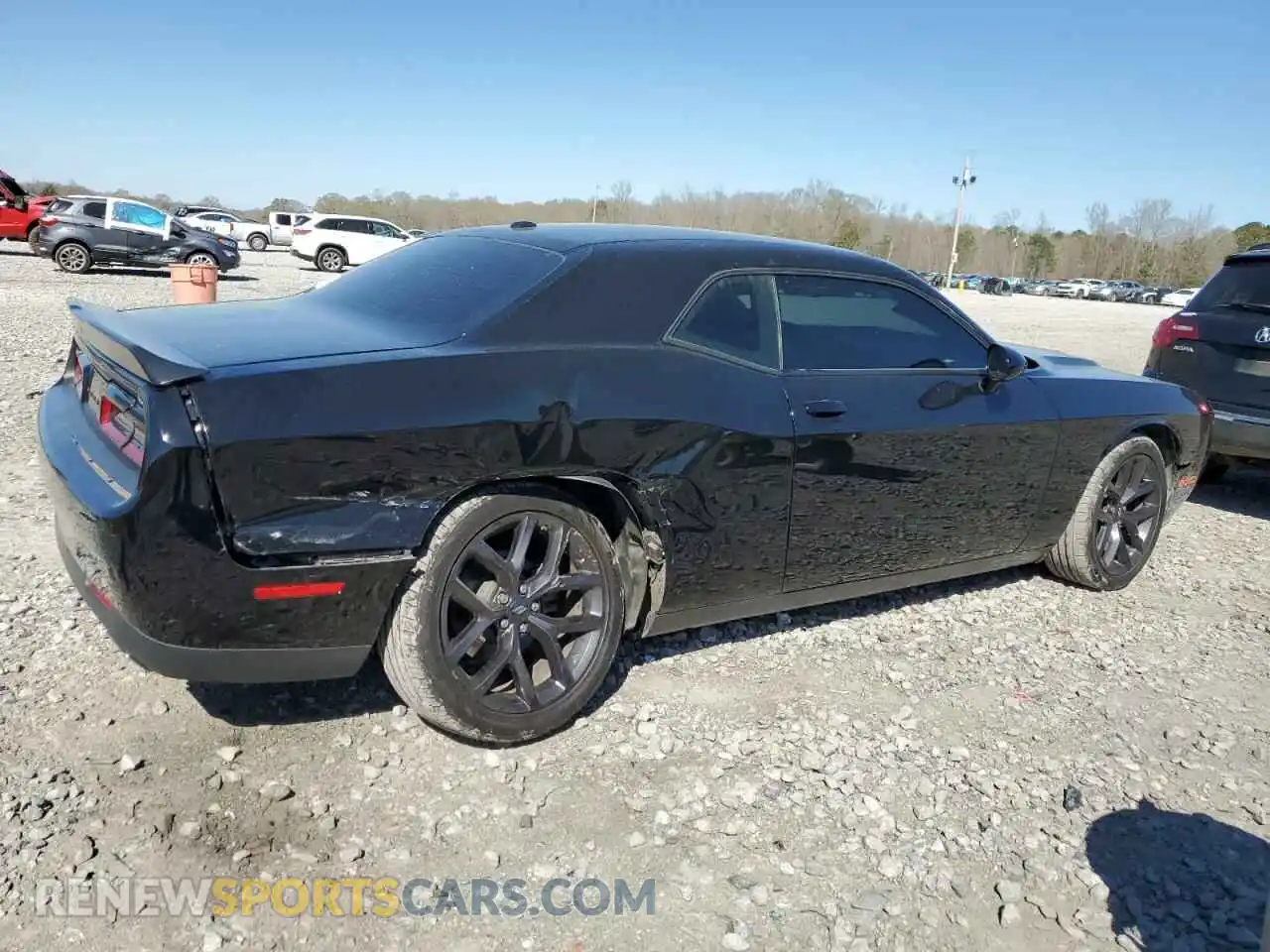 3 Photograph of a damaged car 2C3CDZAG2NH233497 DODGE CHALLENGER 2022