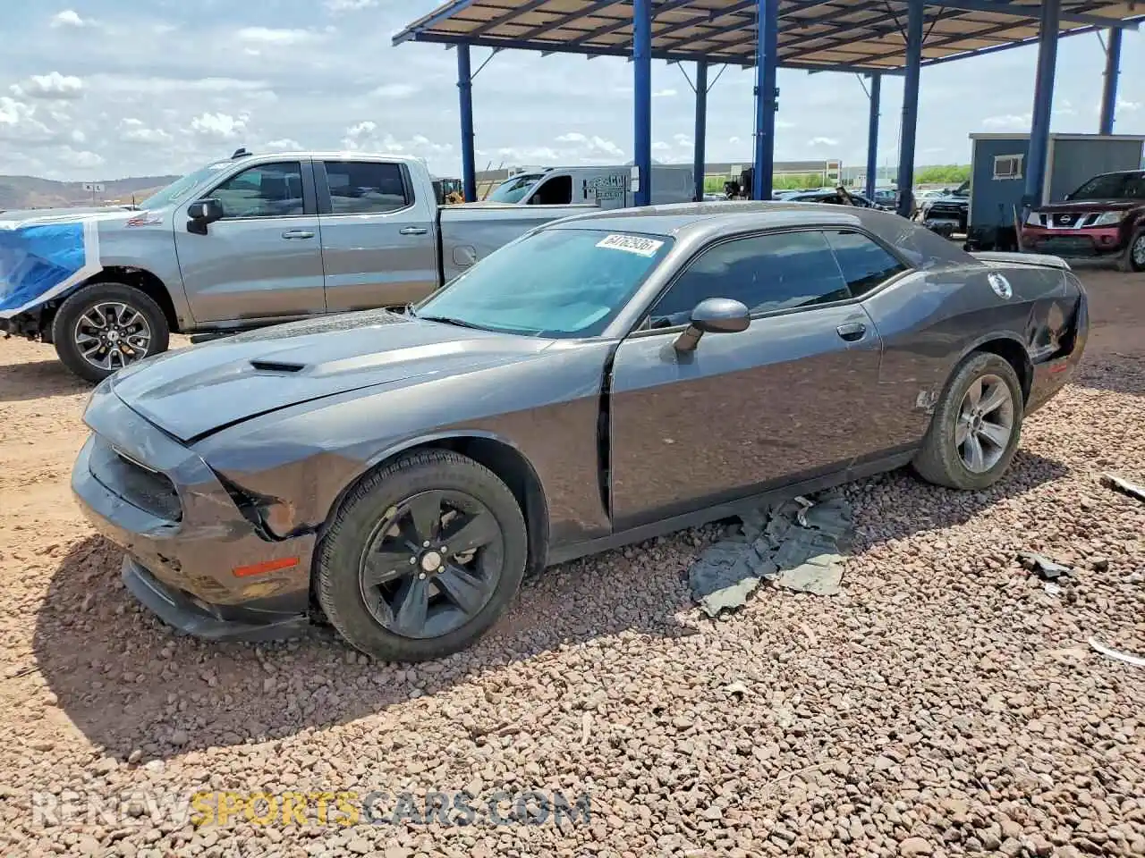 1 Photograph of a damaged car 2C3CDZAG2NH261087 DODGE CHALLENGER 2022
