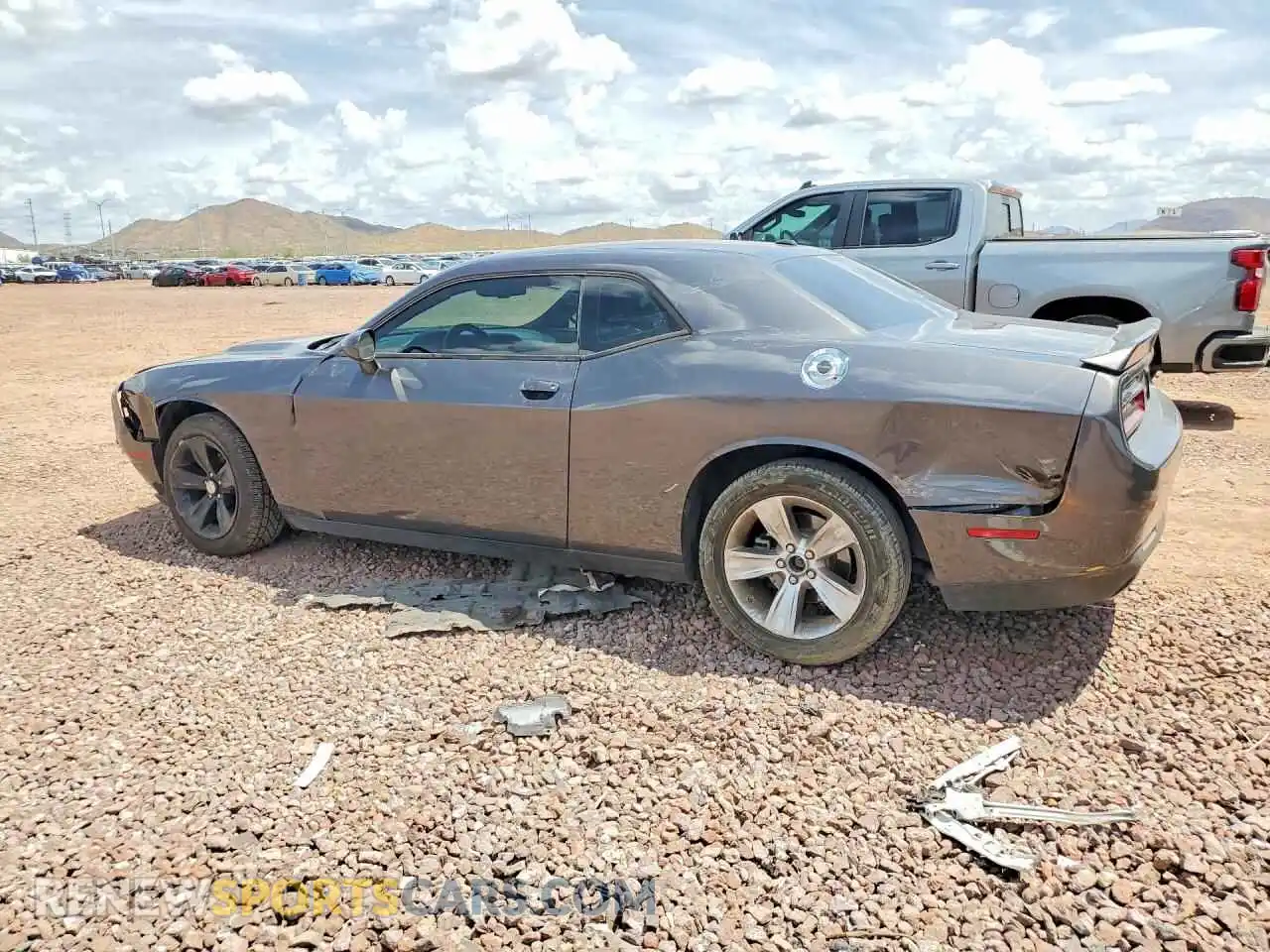 2 Photograph of a damaged car 2C3CDZAG2NH261087 DODGE CHALLENGER 2022