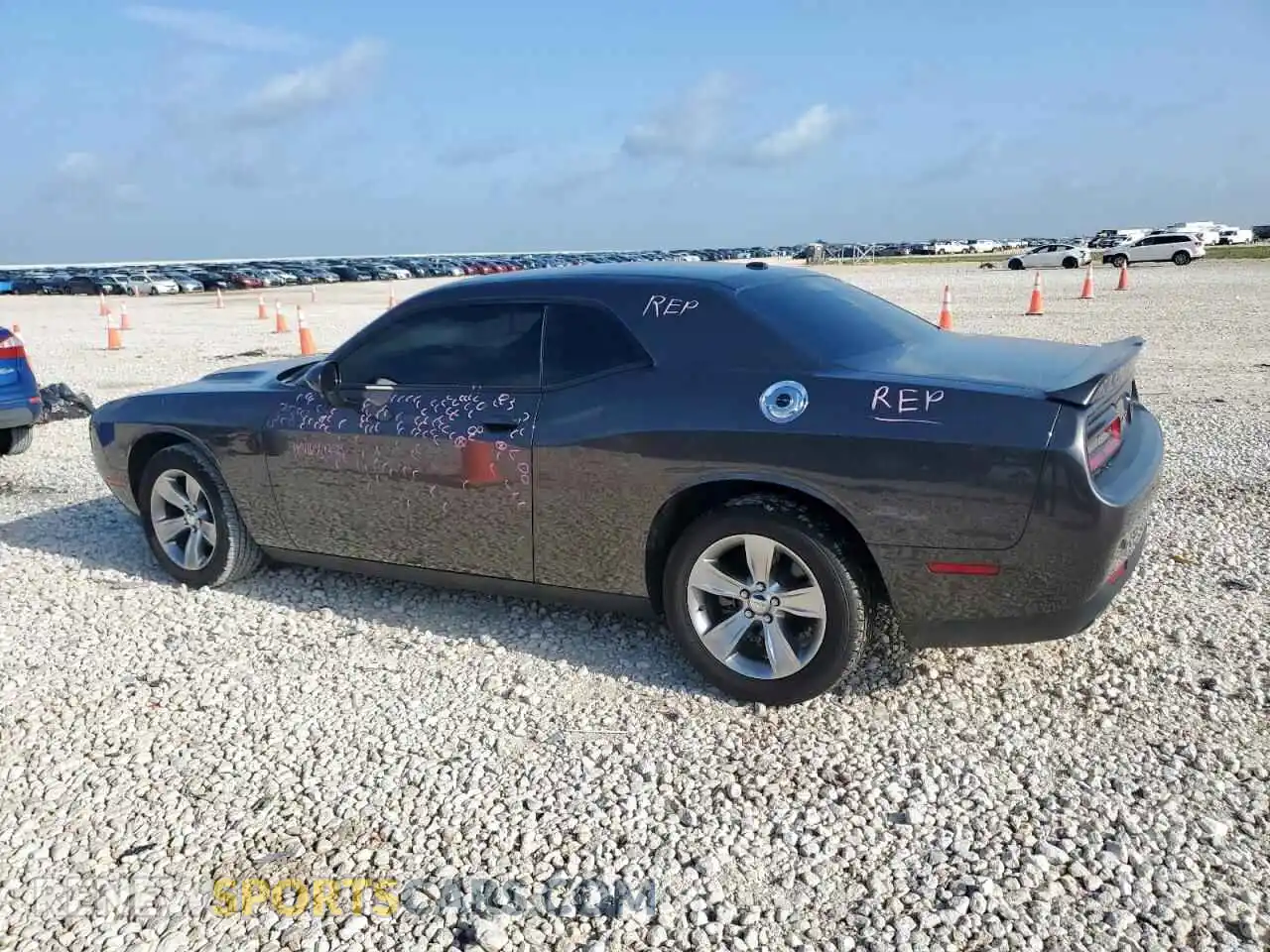 2 Photograph of a damaged car 2C3CDZAG2NH265530 DODGE CHALLENGER 2022