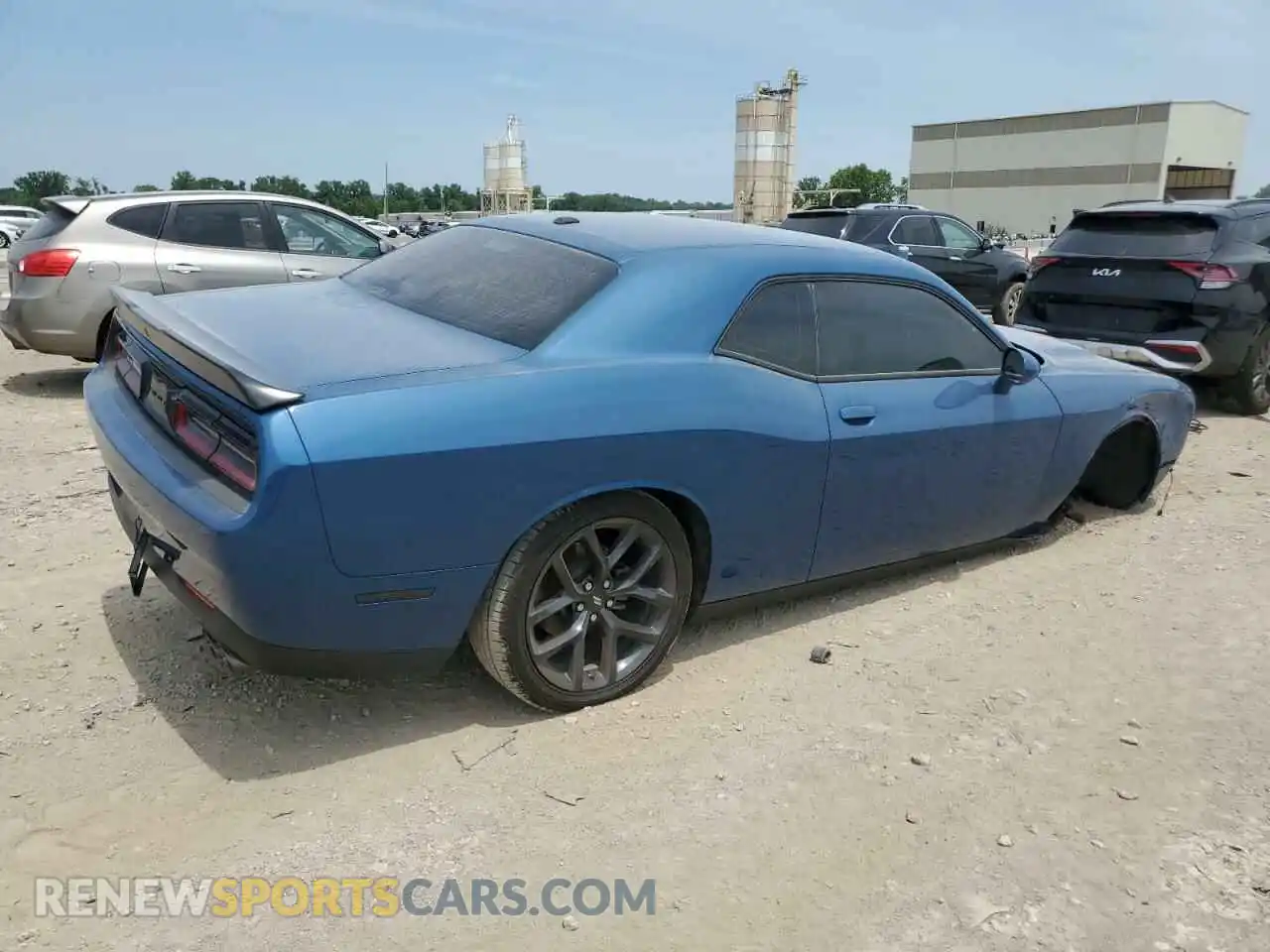 3 Photograph of a damaged car 2C3CDZAG2NH265995 DODGE CHALLENGER 2022