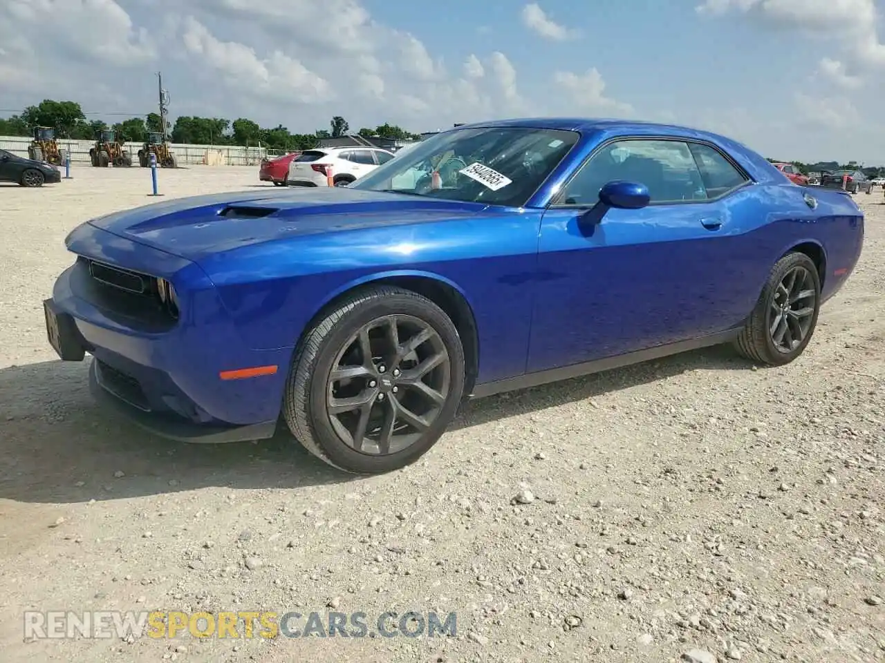1 Photograph of a damaged car 2C3CDZAG3NH160642 DODGE CHALLENGER 2022