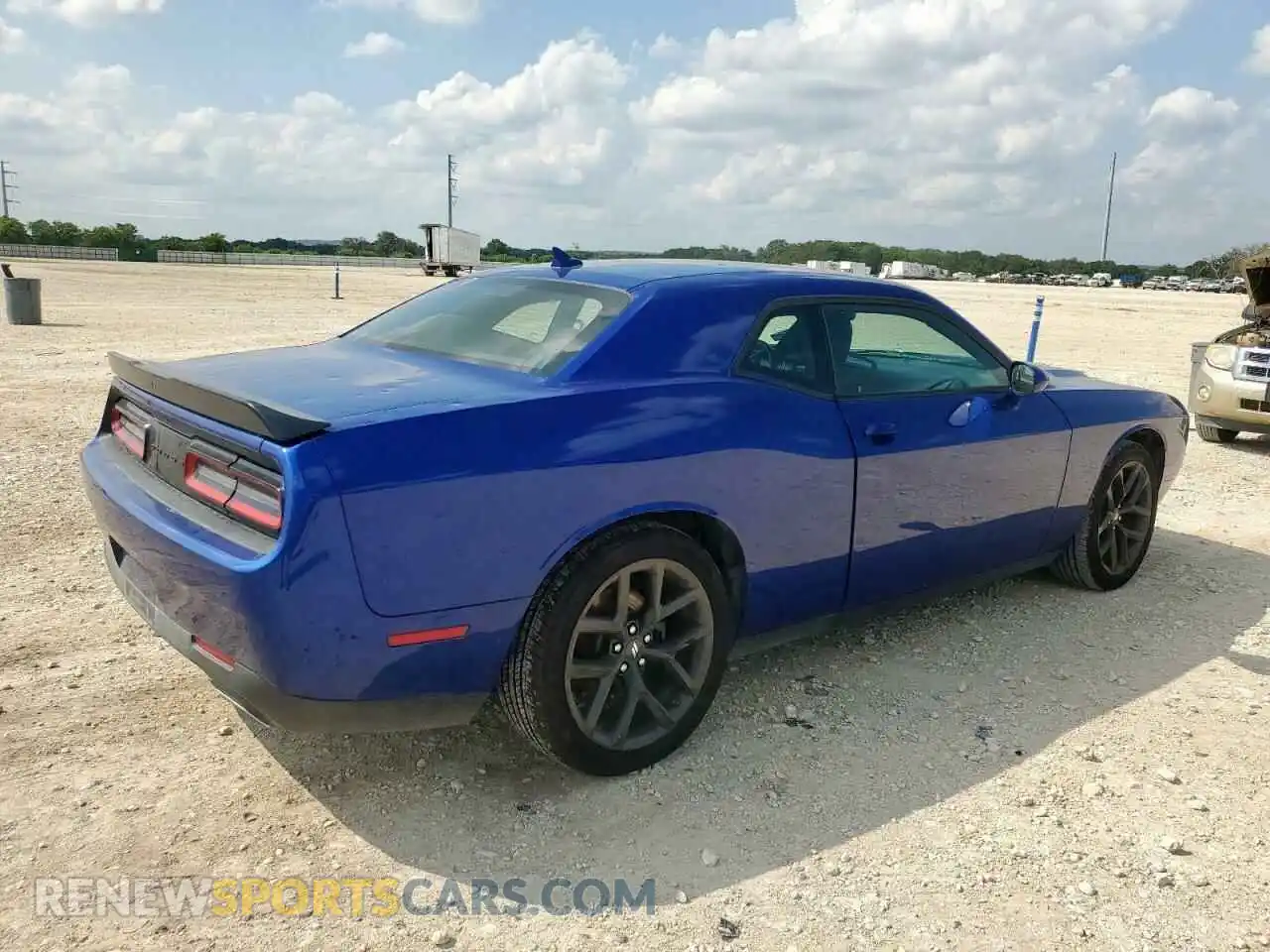 3 Photograph of a damaged car 2C3CDZAG3NH160642 DODGE CHALLENGER 2022