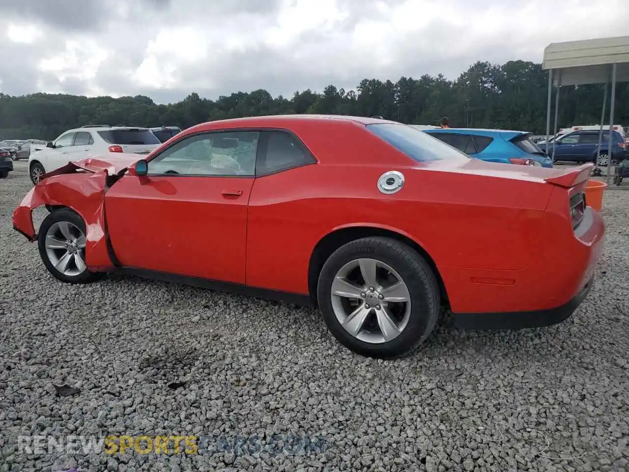 2 Photograph of a damaged car 2C3CDZAG3NH249563 DODGE CHALLENGER 2022
