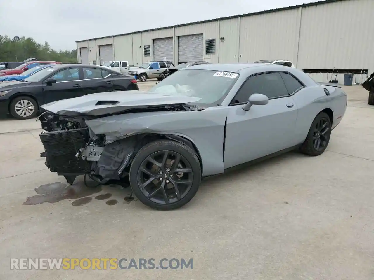 1 Photograph of a damaged car 2C3CDZAG4NH128590 DODGE CHALLENGER 2022