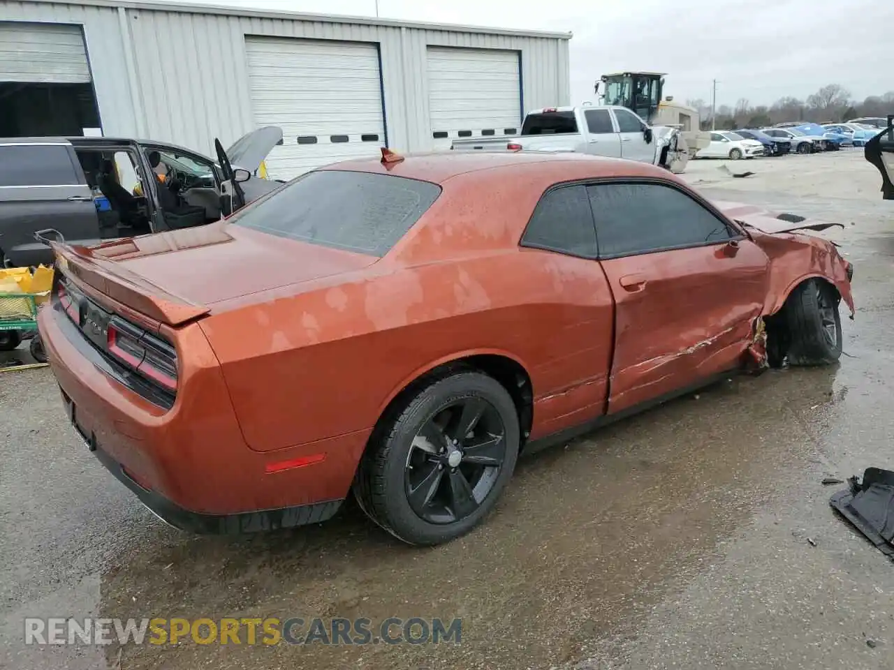 3 Photograph of a damaged car 2C3CDZAG4NH151416 DODGE CHALLENGER 2022