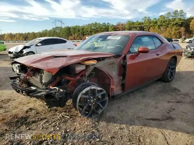 1 Photograph of a damaged car 2C3CDZAG4NH191883 DODGE CHALLENGER 2022