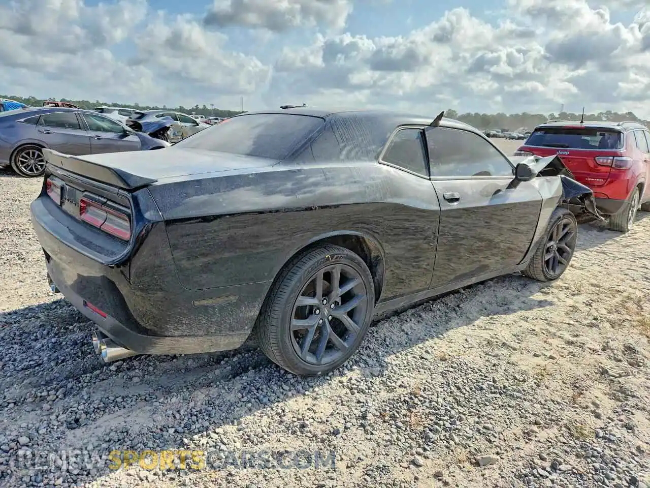 3 Photograph of a damaged car 2C3CDZAG4NH258093 DODGE CHALLENGER 2022