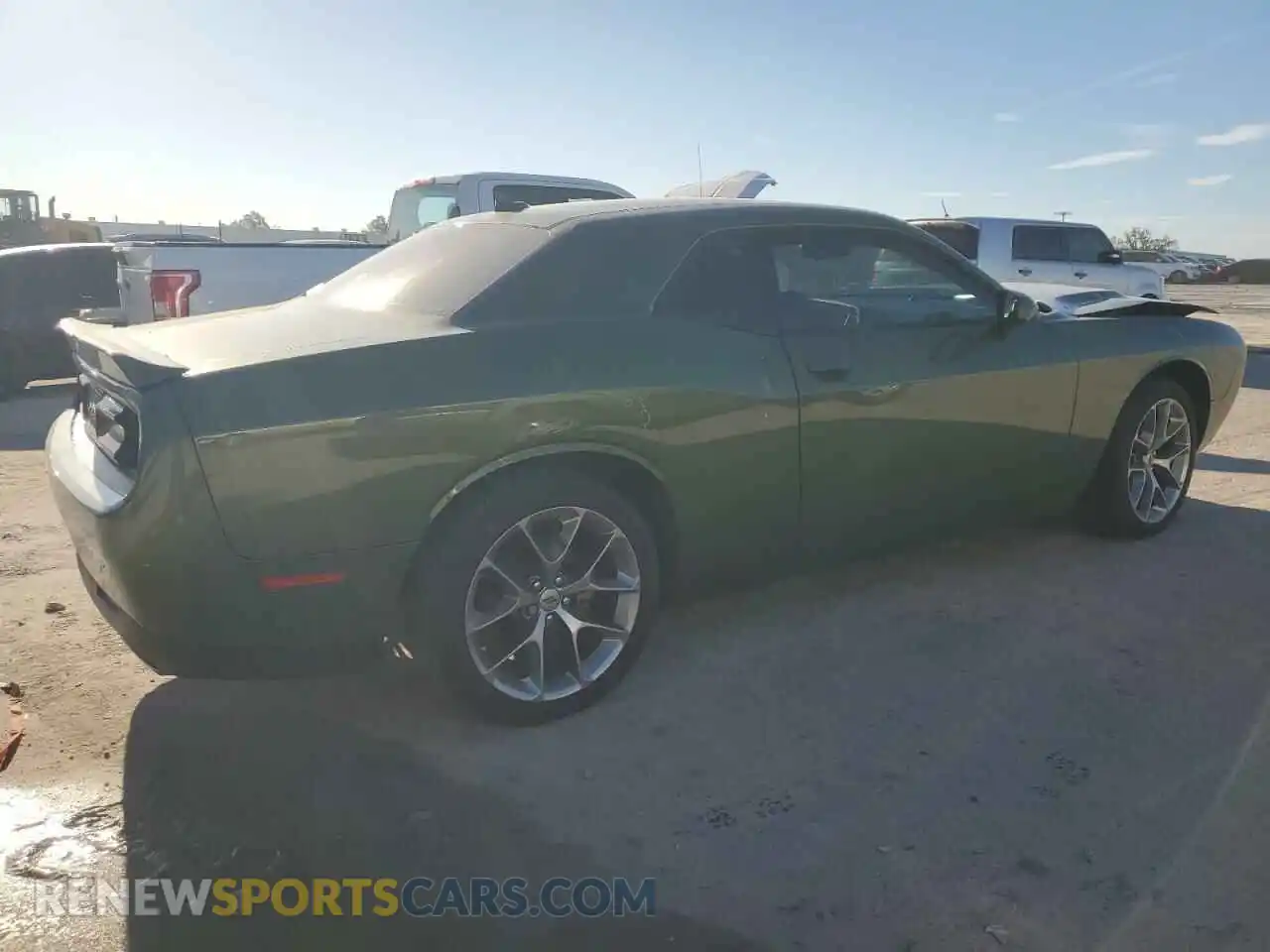 3 fotografías del automóvil dañado 2C3CDZAG5NH140229 DODGE CHALLENGER 2022