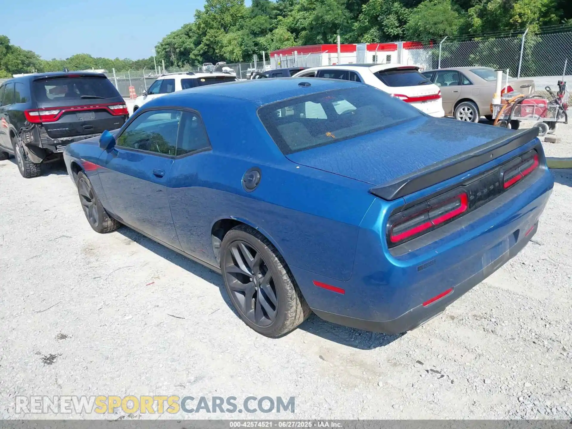 3 Photograph of a damaged car 2C3CDZAG5NH143695 DODGE CHALLENGER 2022