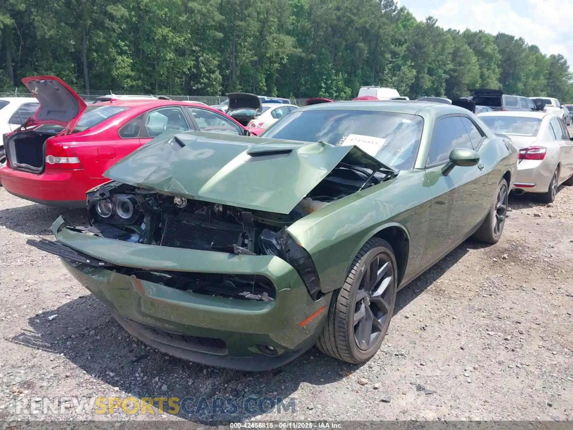 2 Photograph of a damaged car 2C3CDZAG5NH188068 DODGE CHALLENGER 2022