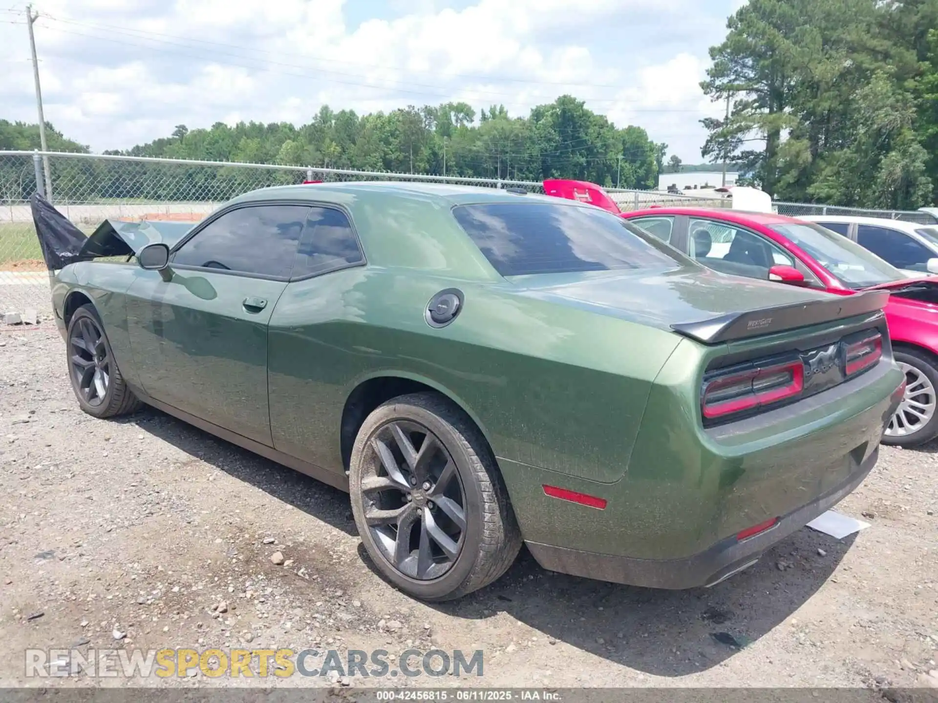 3 Photograph of a damaged car 2C3CDZAG5NH188068 DODGE CHALLENGER 2022