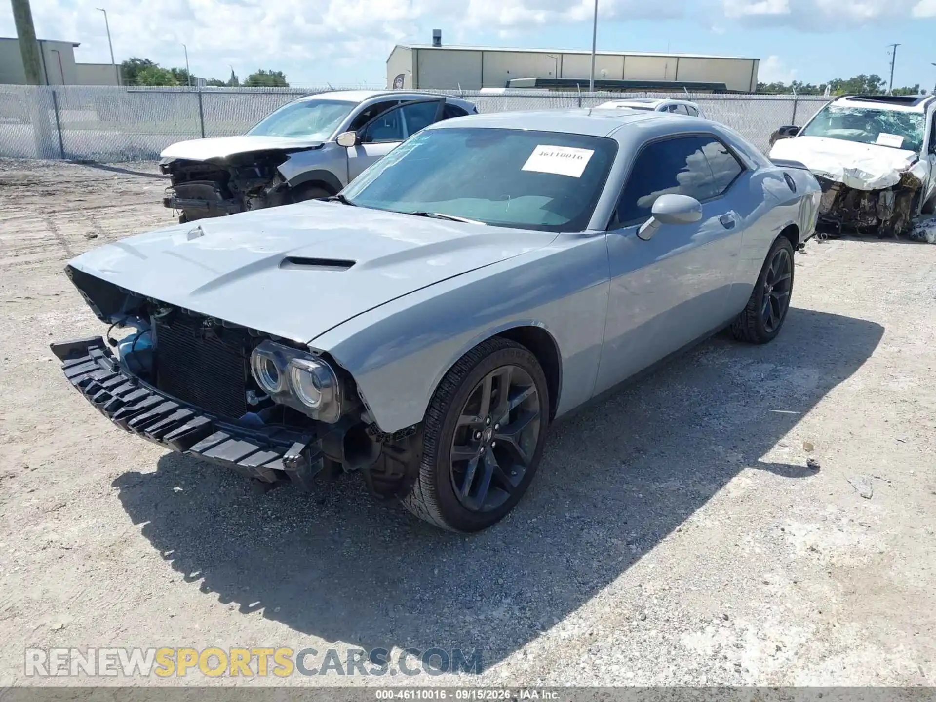 2 fotografías del automóvil dañado 2C3CDZAG5NH214930 DODGE CHALLENGER 2022