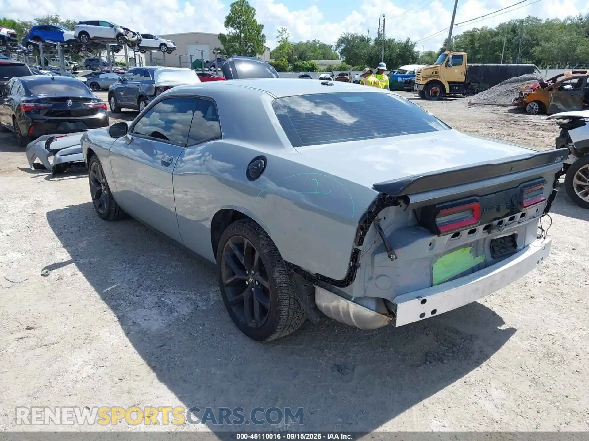 3 fotografías del automóvil dañado 2C3CDZAG5NH214930 DODGE CHALLENGER 2022