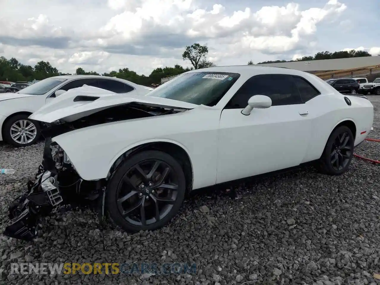 1 Photograph of a damaged car 2C3CDZAG6NH122368 DODGE CHALLENGER 2022