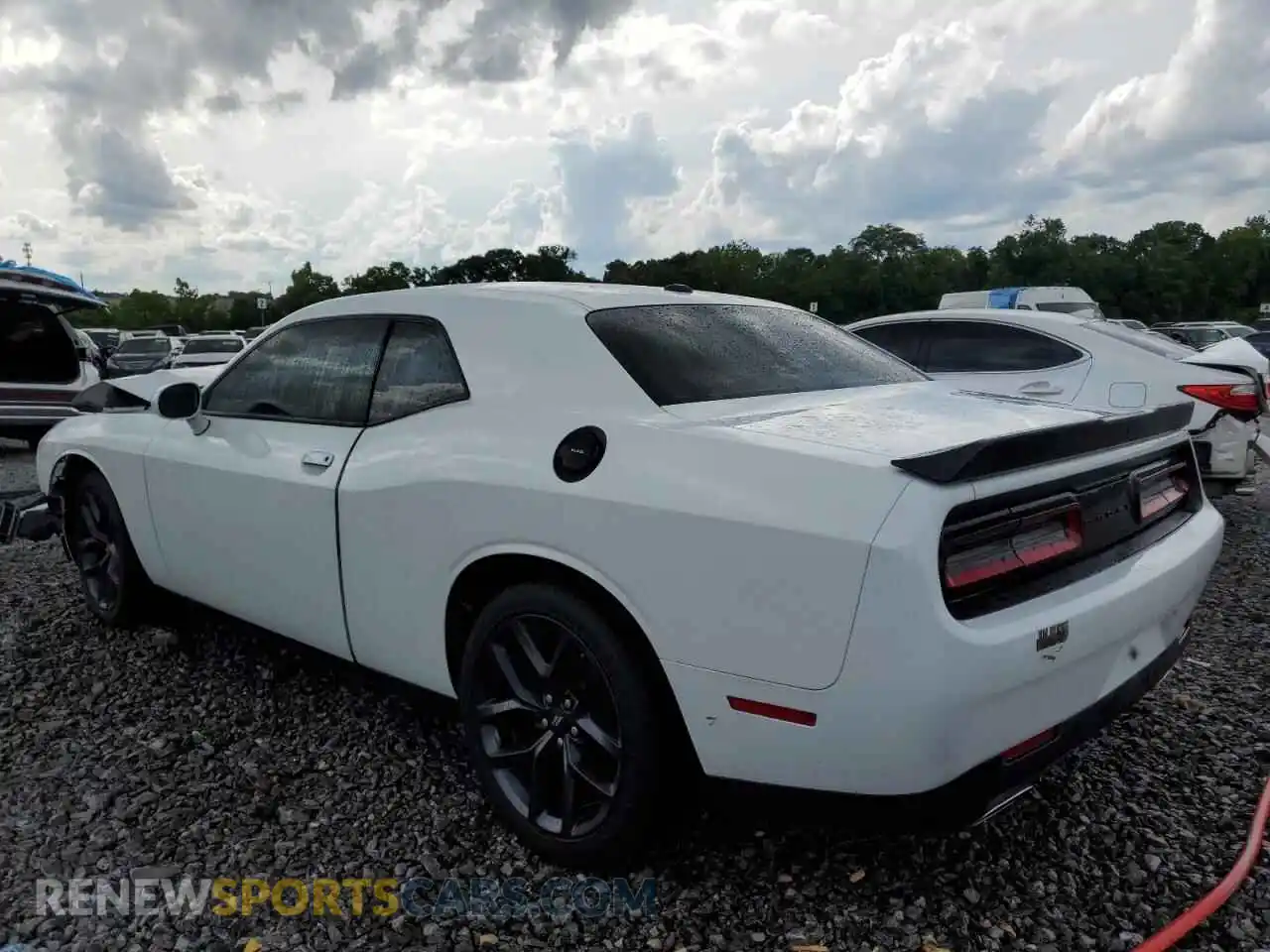 2 Photograph of a damaged car 2C3CDZAG6NH122368 DODGE CHALLENGER 2022