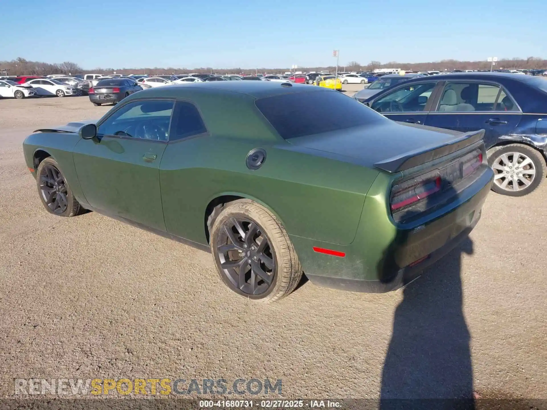 3 Photograph of a damaged car 2C3CDZAG6NH128669 DODGE CHALLENGER 2022