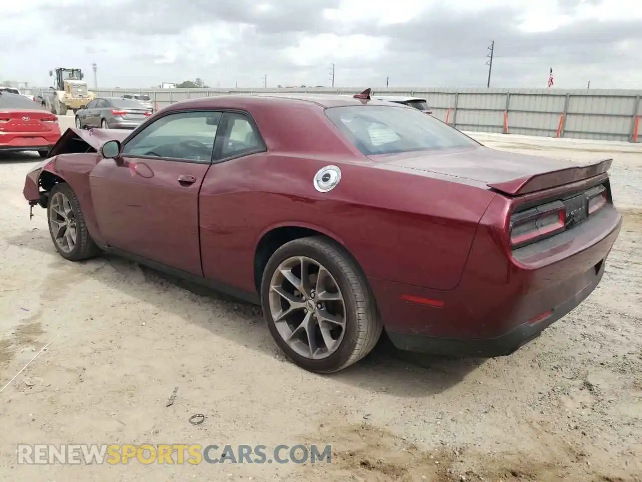 2 Photograph of a damaged car 2C3CDZAG6NH143916 DODGE CHALLENGER 2022