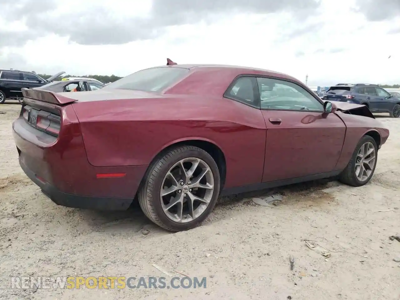 3 Photograph of a damaged car 2C3CDZAG6NH143916 DODGE CHALLENGER 2022