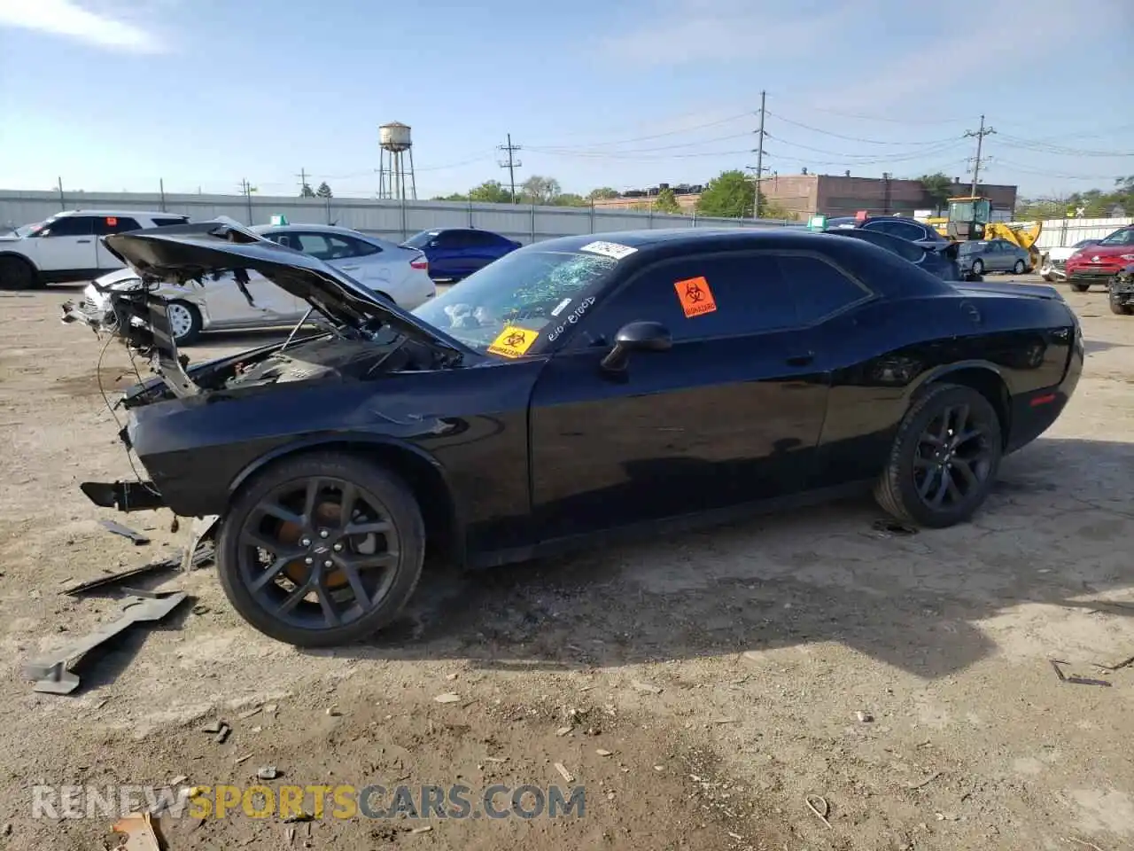 1 Photograph of a damaged car 2C3CDZAG6NH175149 DODGE CHALLENGER 2022