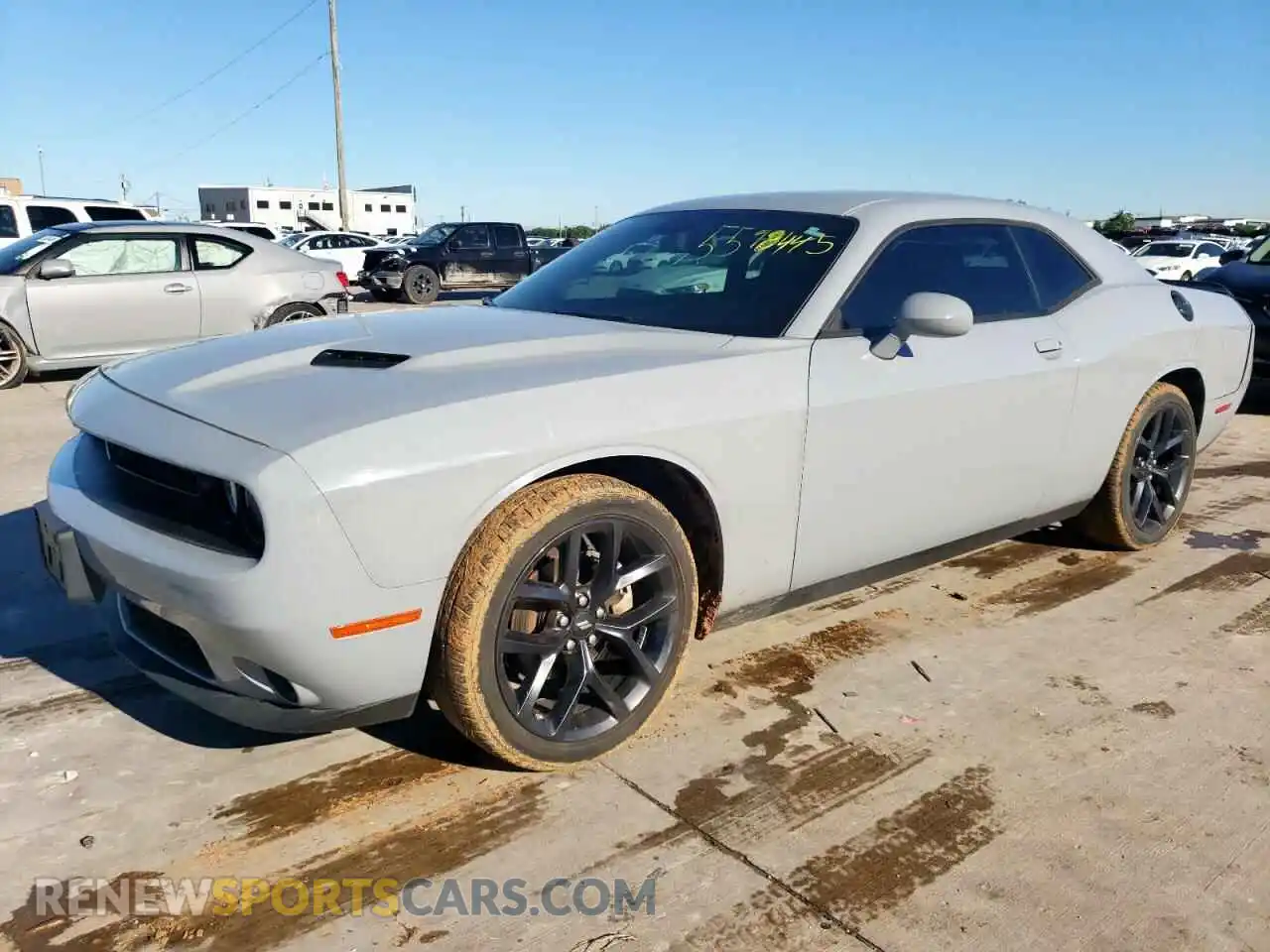 1 Photograph of a damaged car 2C3CDZAG7NH151460 DODGE CHALLENGER 2022