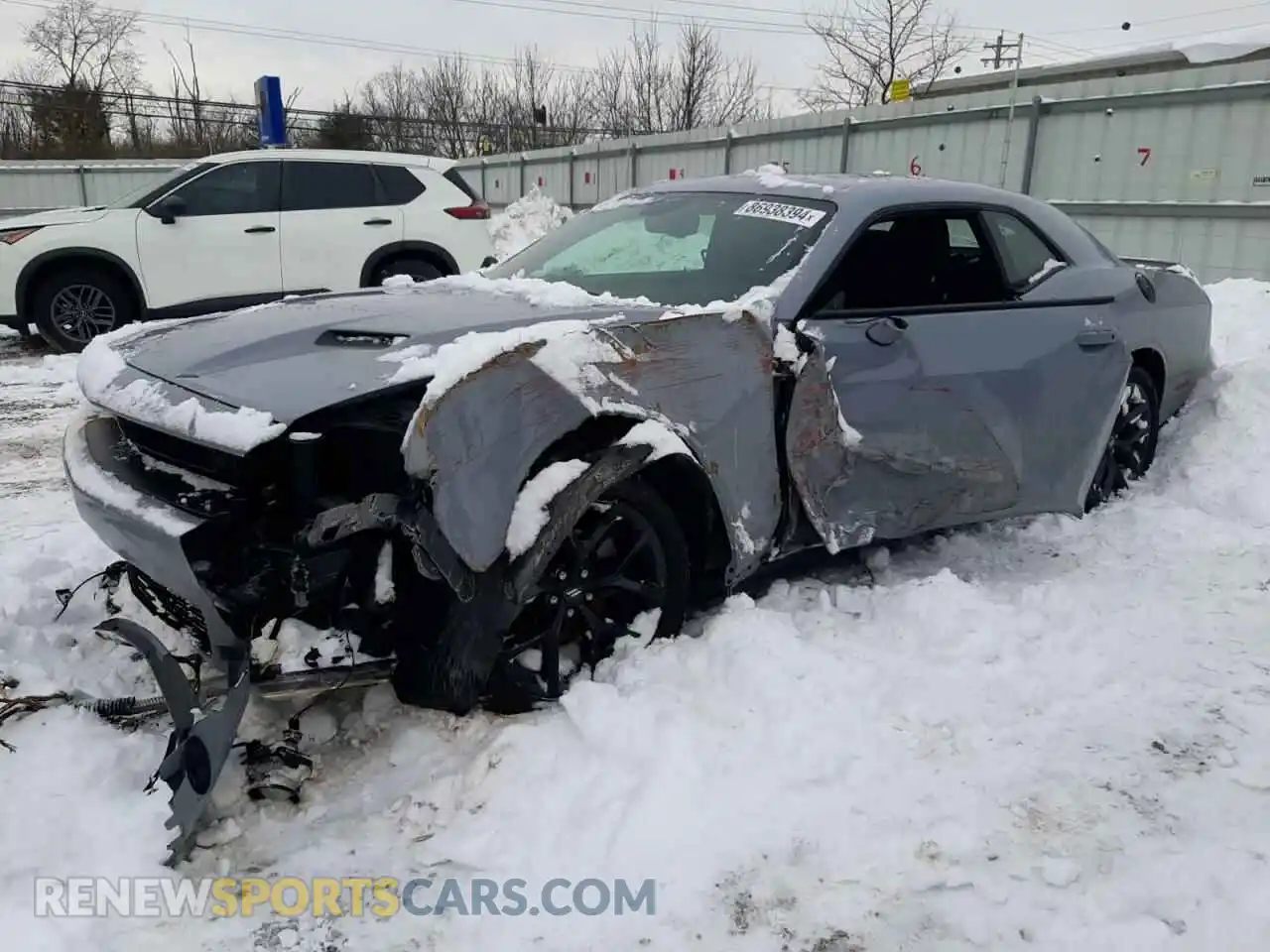 1 Photograph of a damaged car 2C3CDZAG7NH164726 DODGE CHALLENGER 2022