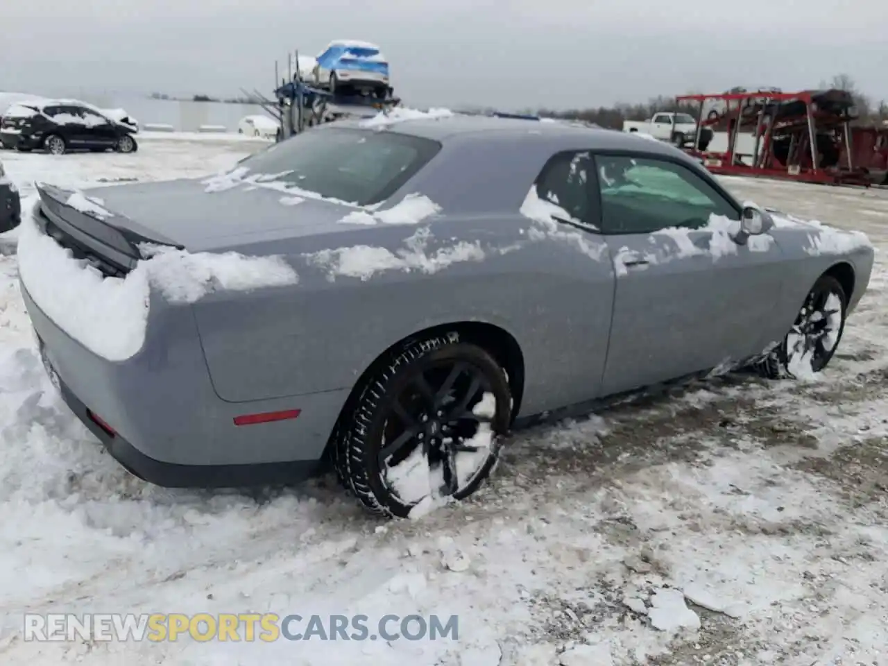 3 Photograph of a damaged car 2C3CDZAG7NH164726 DODGE CHALLENGER 2022