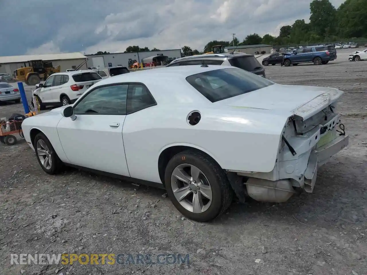 2 Photograph of a damaged car 2C3CDZAG7NH226724 DODGE CHALLENGER 2022