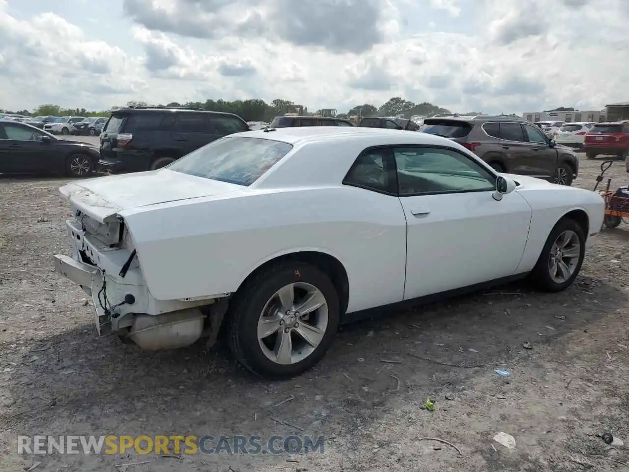 3 Photograph of a damaged car 2C3CDZAG7NH226724 DODGE CHALLENGER 2022
