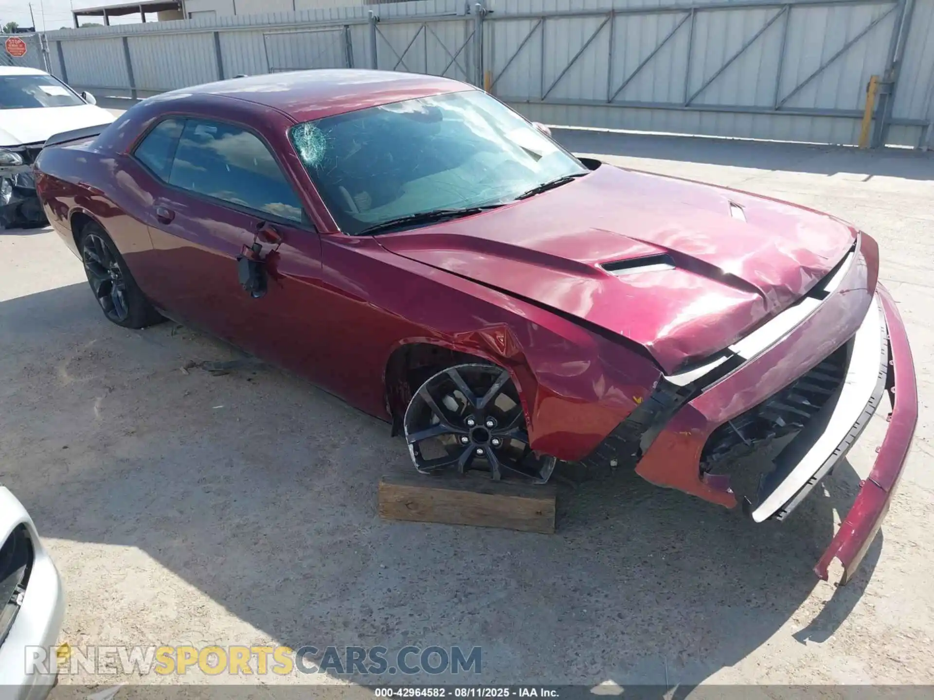 1 Photograph of a damaged car 2C3CDZAG7NH233575 DODGE CHALLENGER 2022