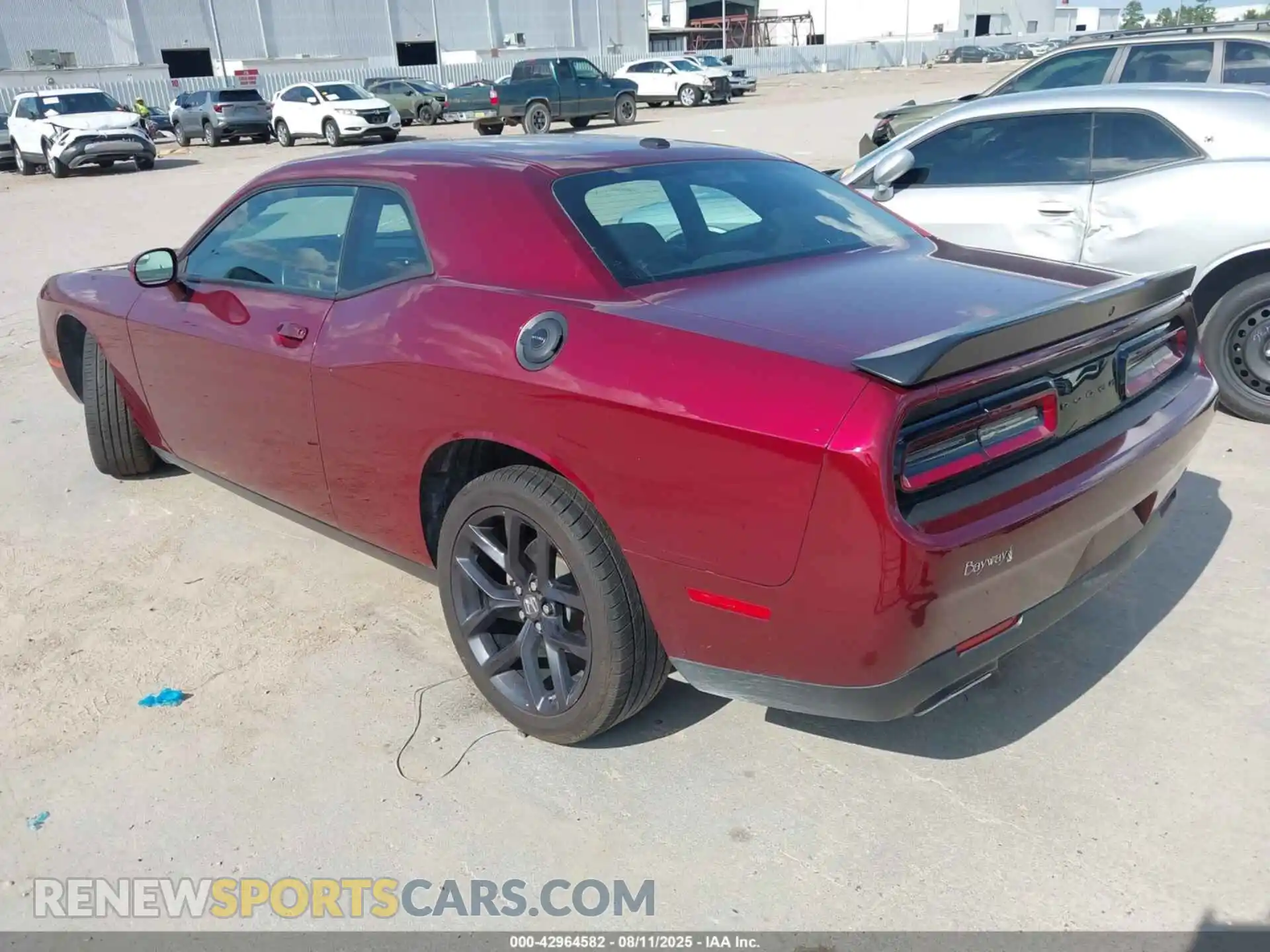 3 Photograph of a damaged car 2C3CDZAG7NH233575 DODGE CHALLENGER 2022