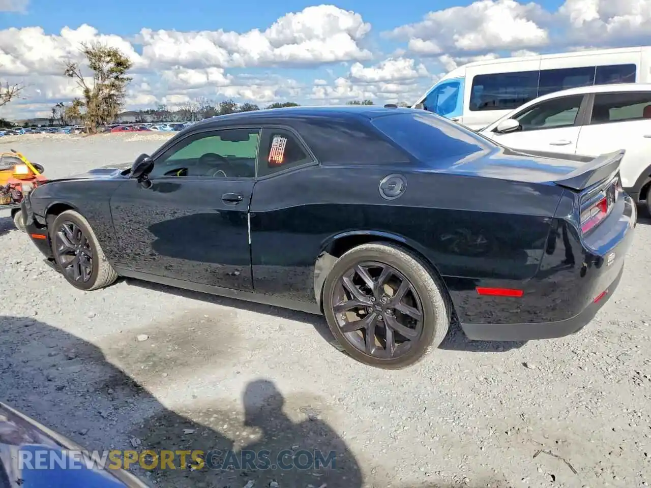 2 Photograph of a damaged car 2C3CDZAG7NH237951 DODGE CHALLENGER 2022