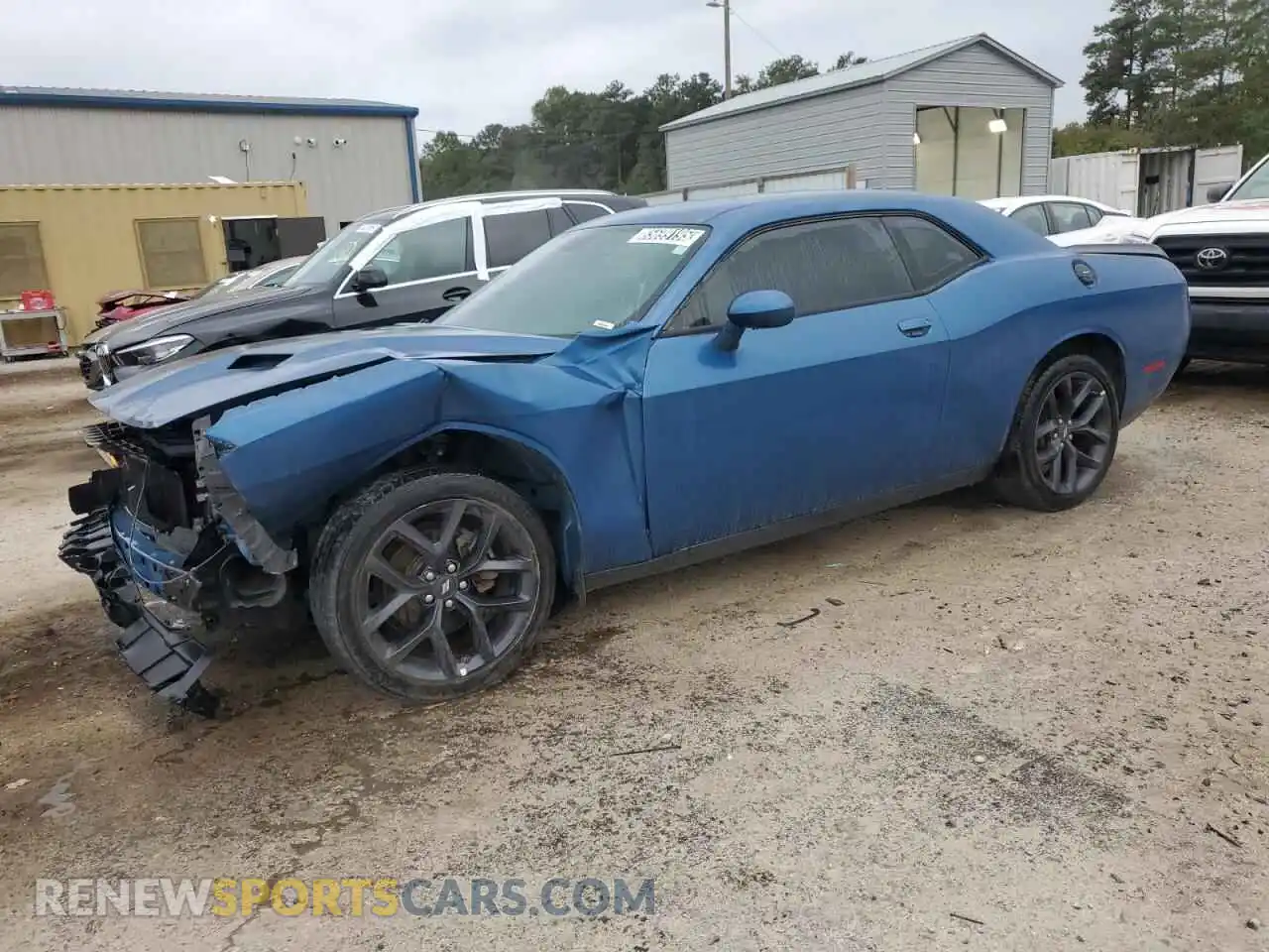 1 Photograph of a damaged car 2C3CDZAG8NH132190 DODGE CHALLENGER 2022