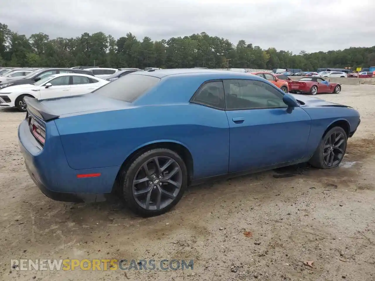 3 Photograph of a damaged car 2C3CDZAG8NH132190 DODGE CHALLENGER 2022