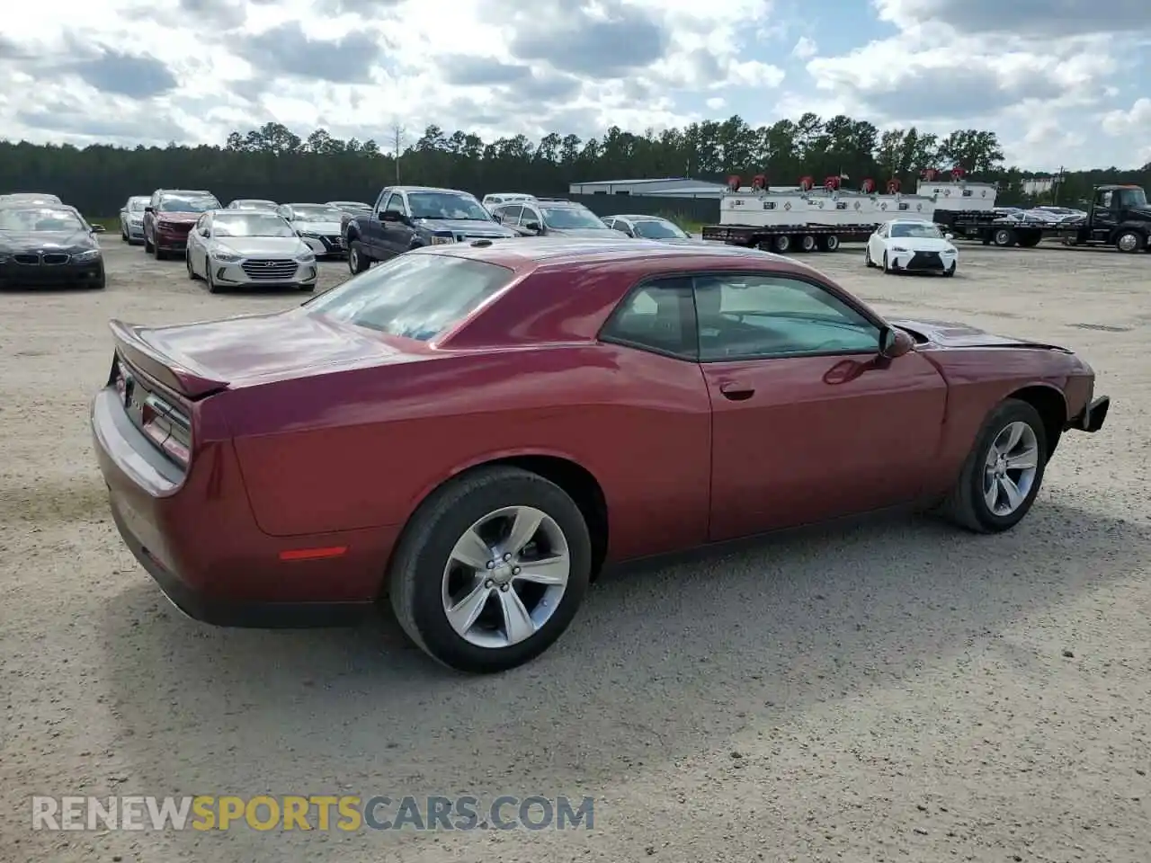 3 Photograph of a damaged car 2C3CDZAG8NH135493 DODGE CHALLENGER 2022