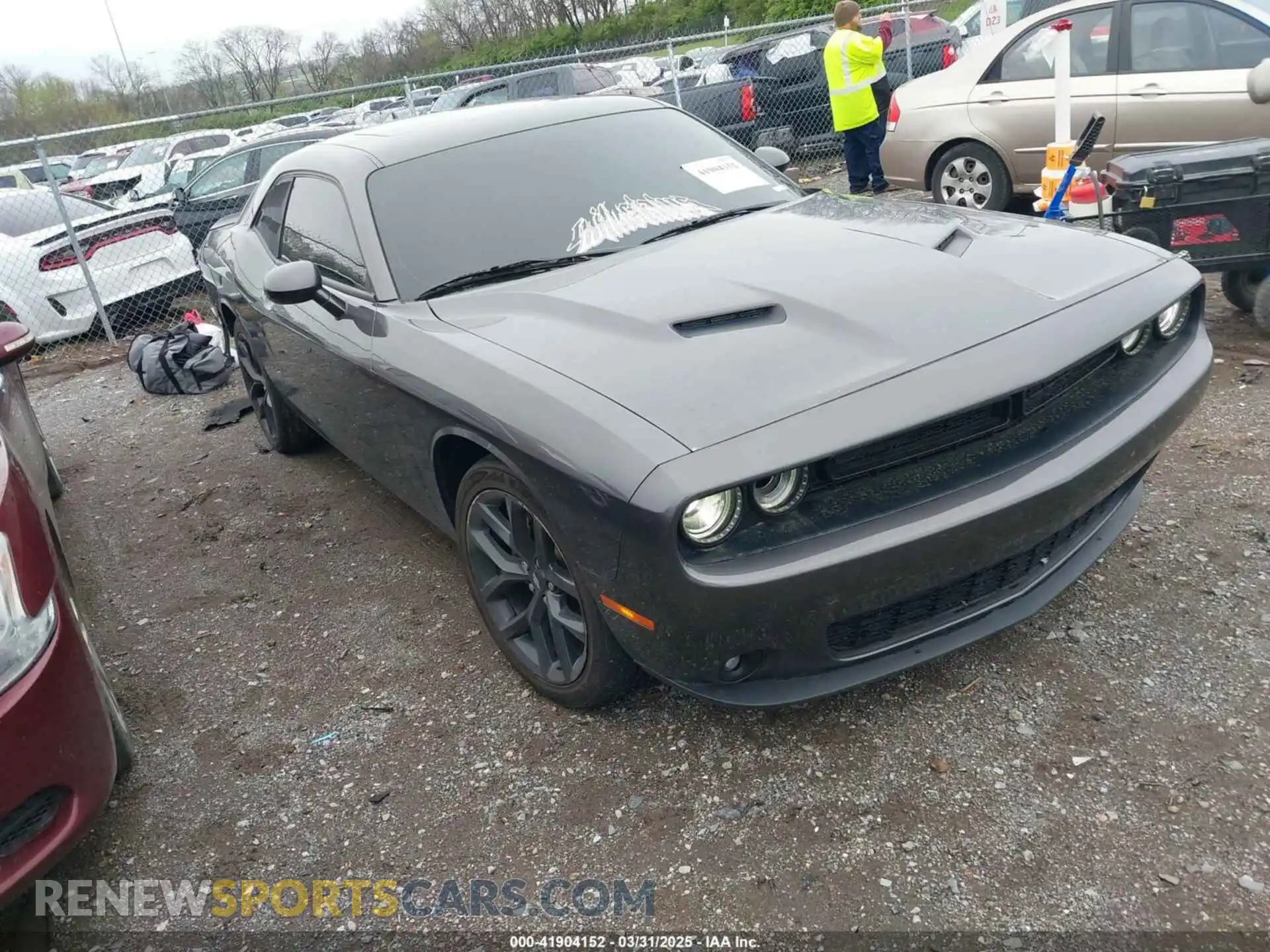 1 Photograph of a damaged car 2C3CDZAG8NH148969 DODGE CHALLENGER 2022