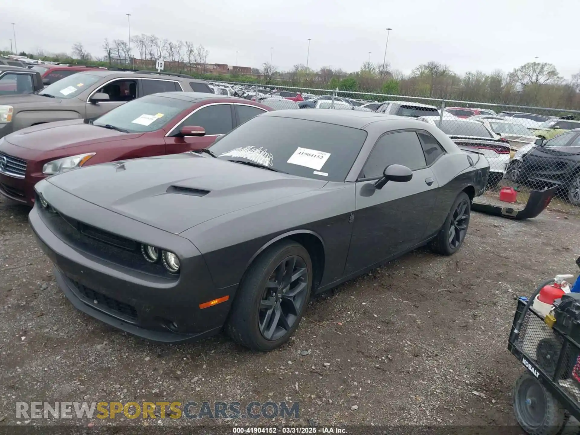 2 Photograph of a damaged car 2C3CDZAG8NH148969 DODGE CHALLENGER 2022