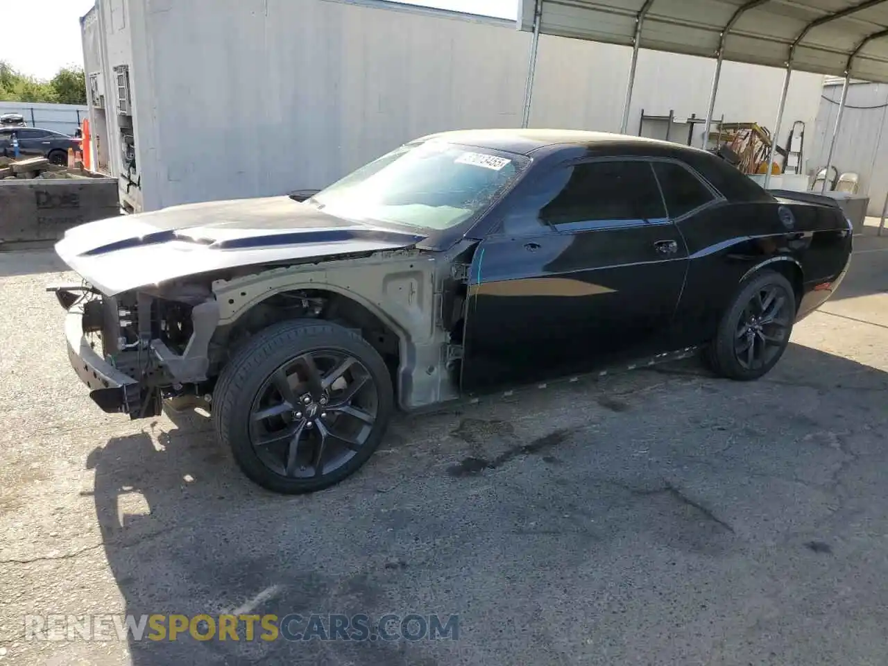 1 Photograph of a damaged car 2C3CDZAG8NH178408 DODGE CHALLENGER 2022