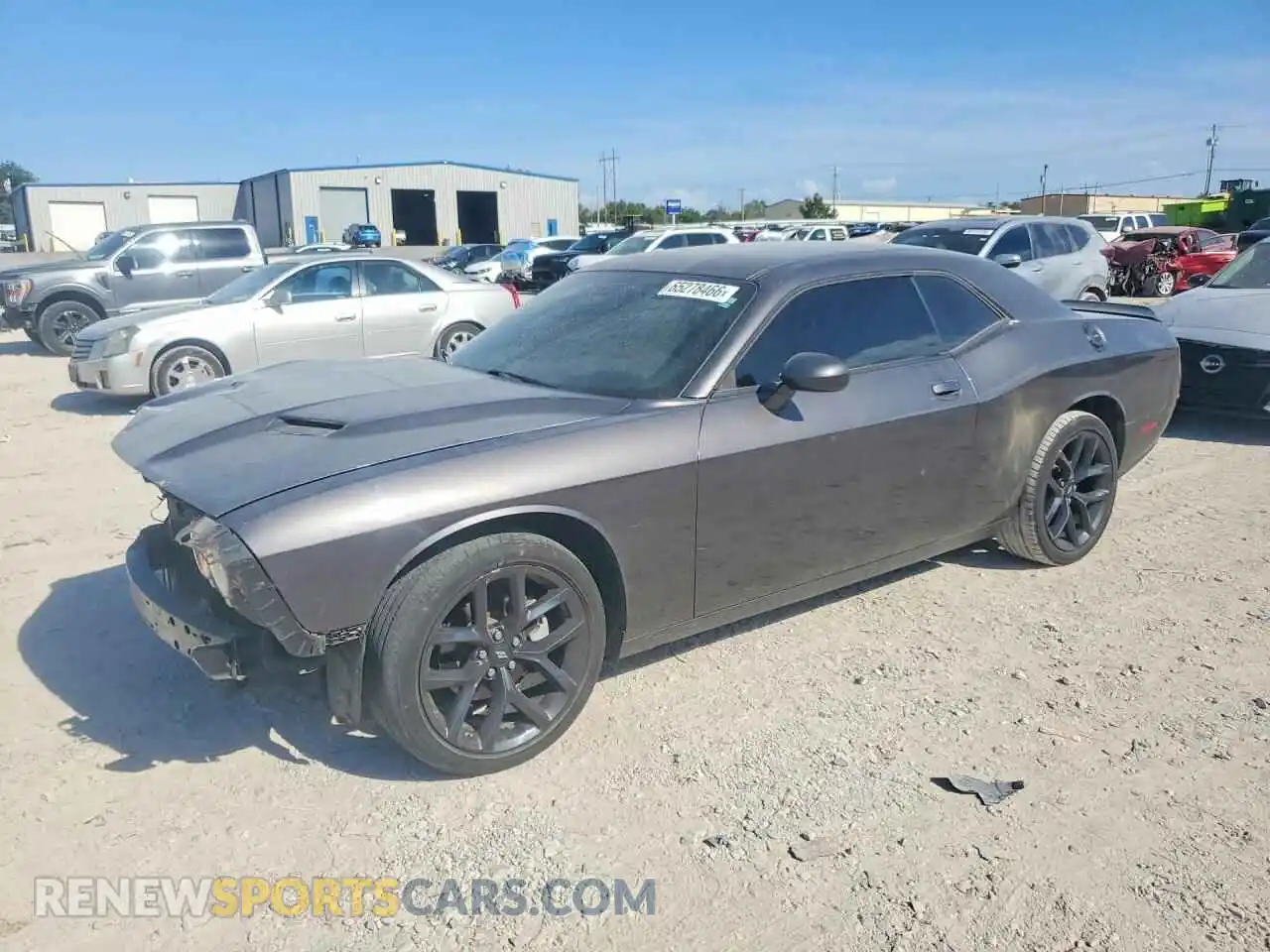 1 Photograph of a damaged car 2C3CDZAG9NH168163 DODGE CHALLENGER 2022