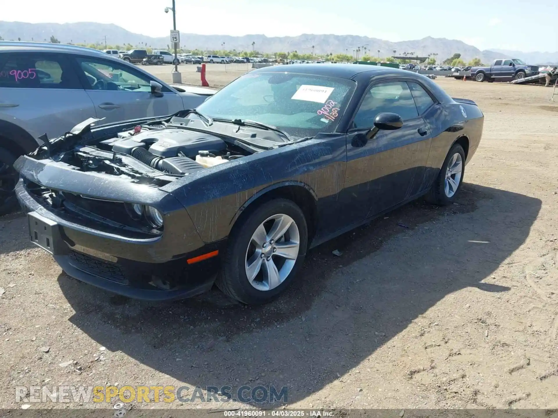 2 Photograph of a damaged car 2C3CDZAG9NH257974 DODGE CHALLENGER 2022