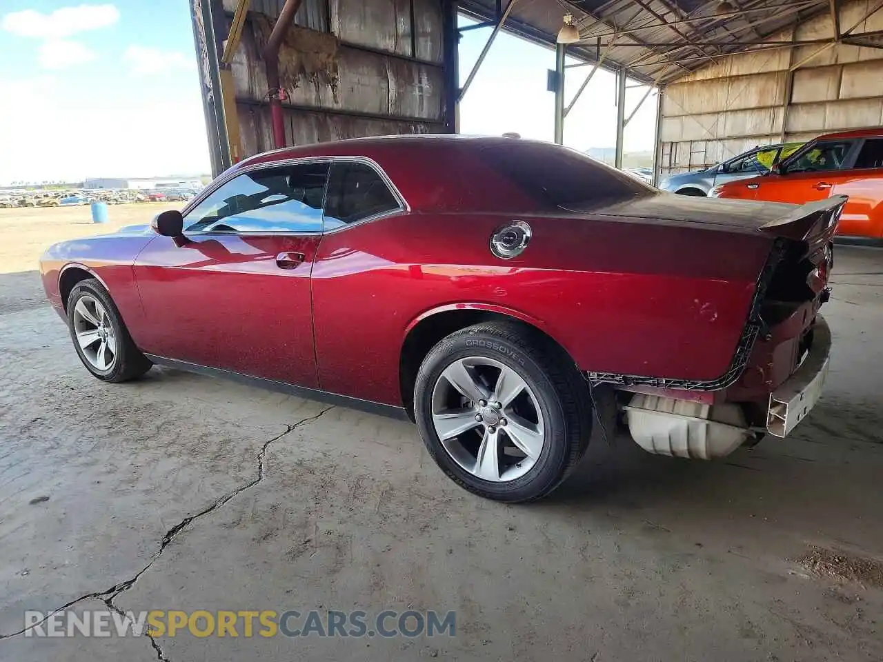 2 Photograph of a damaged car 2C3CDZAGXNH112720 DODGE CHALLENGER 2022