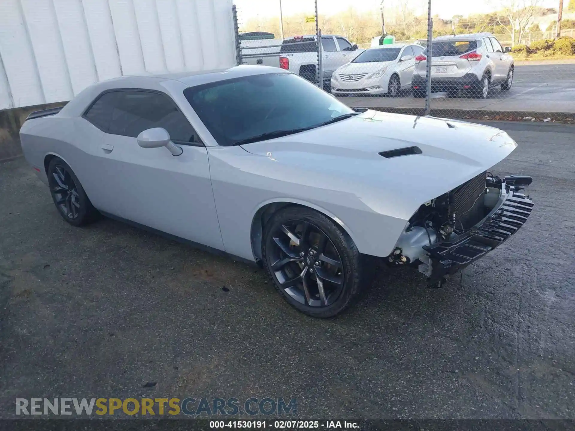 1 Photograph of a damaged car 2C3CDZAGXNH125175 DODGE CHALLENGER 2022