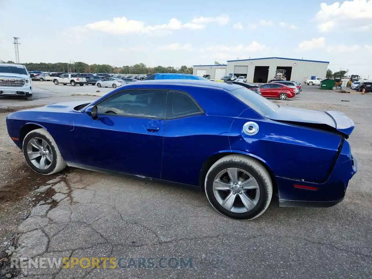 2 Photograph of a damaged car 2C3CDZAGXNH143644 DODGE CHALLENGER 2022