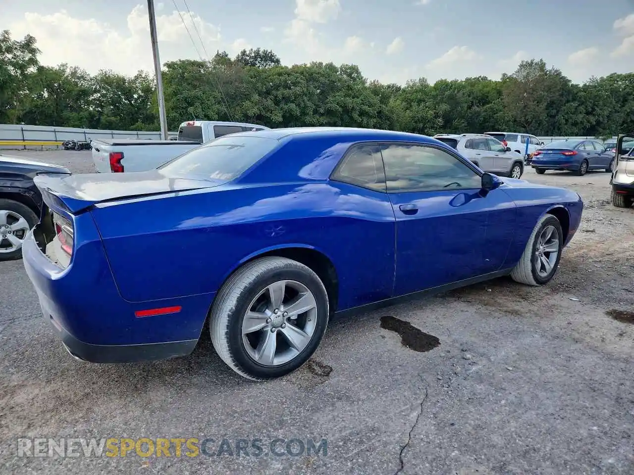 3 Photograph of a damaged car 2C3CDZAGXNH143644 DODGE CHALLENGER 2022